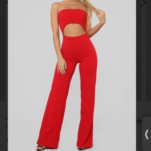 Fashion Nova Go To Cut Out Jumpsuit